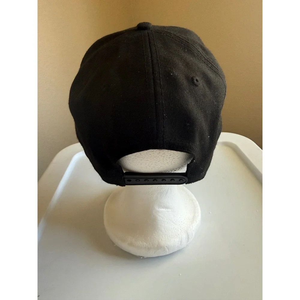 New Era 9FIFTY Boston Red Sox Snapback Hat Black Wool Flat Brim MLB Cap